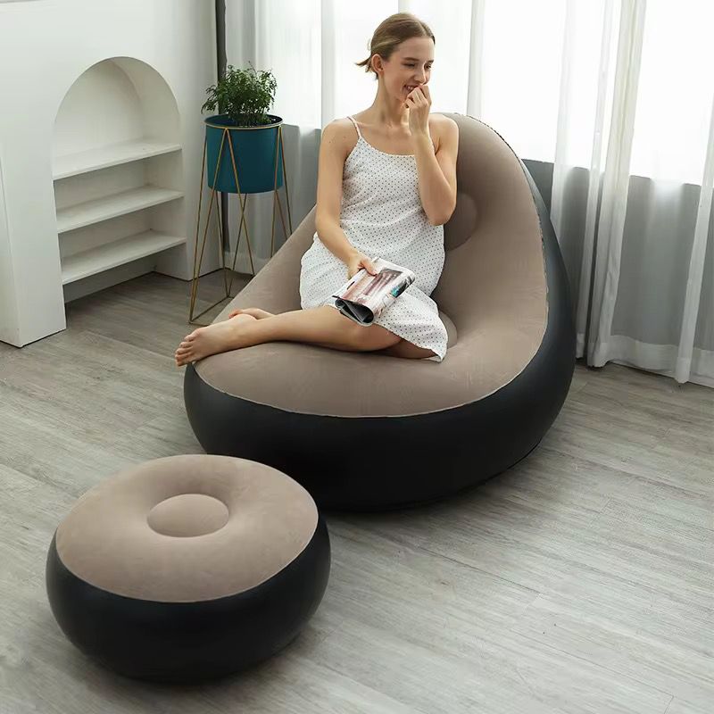 Inflatable Lazy Sofa with foot step