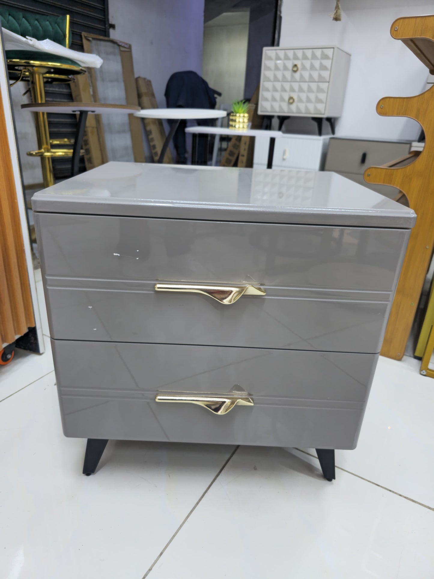 Solid Wood Bedside Table / Nightstand