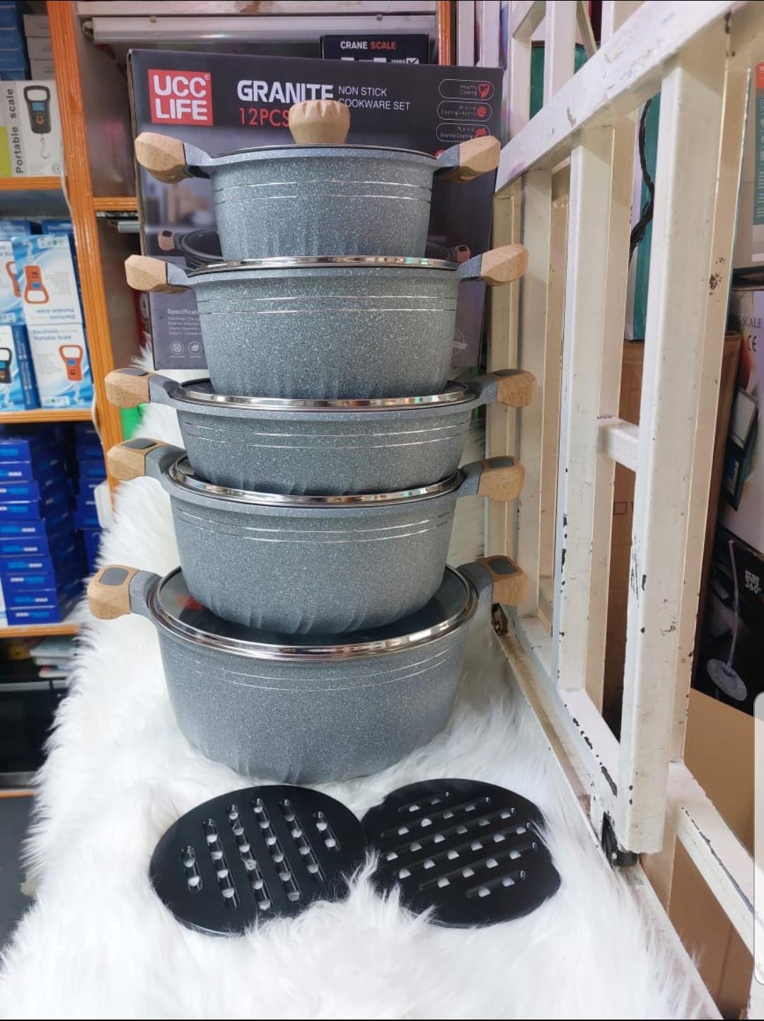 UCC 12 piece cookware set