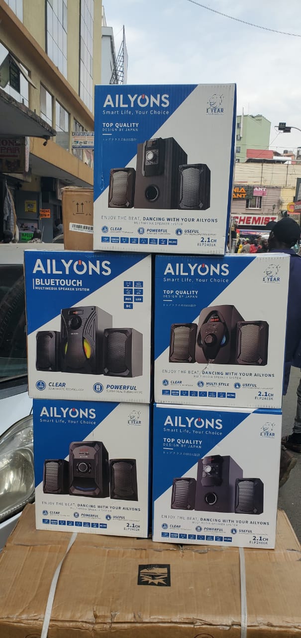 Ailyons 2.1ch Subwoofer System – Deep Bass & Wireless Multimedia