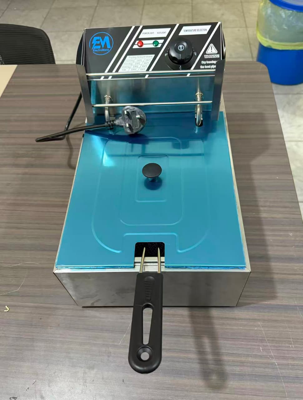 Electromate Single Deep Fryer (6L)