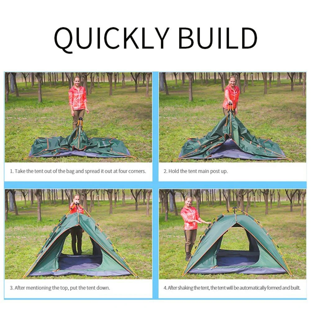 2-3 Persons Automatic Camping tent