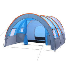 Tunnel Family tent - 10-13 persons..3 in 1 partitioned tents - 260*200 CM
