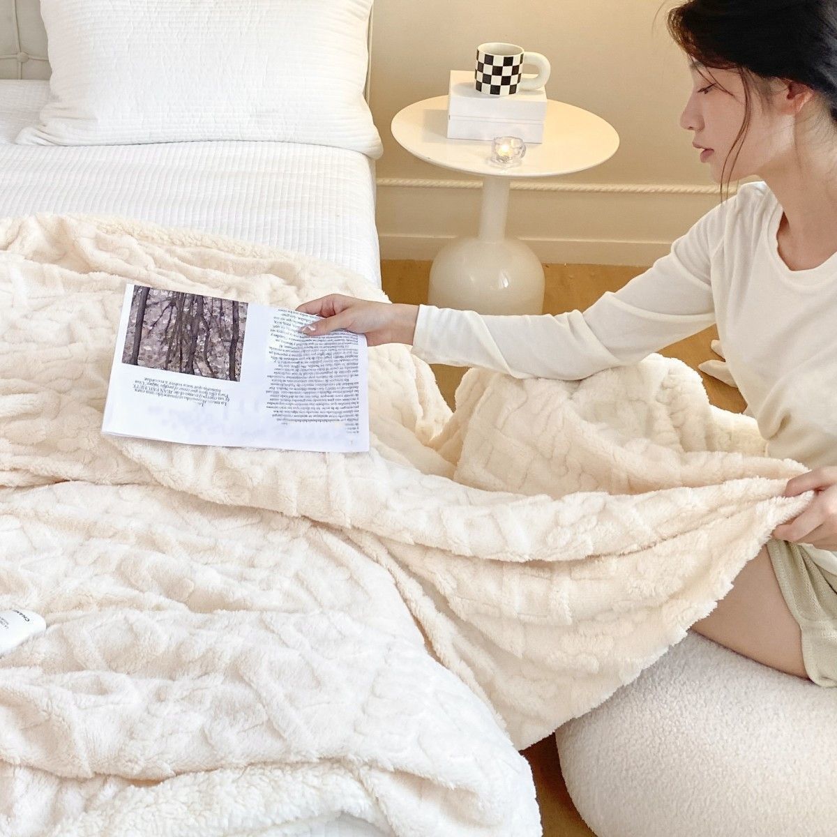 Sherpa / Fleece Throw Blankets – 180cm x 200cm