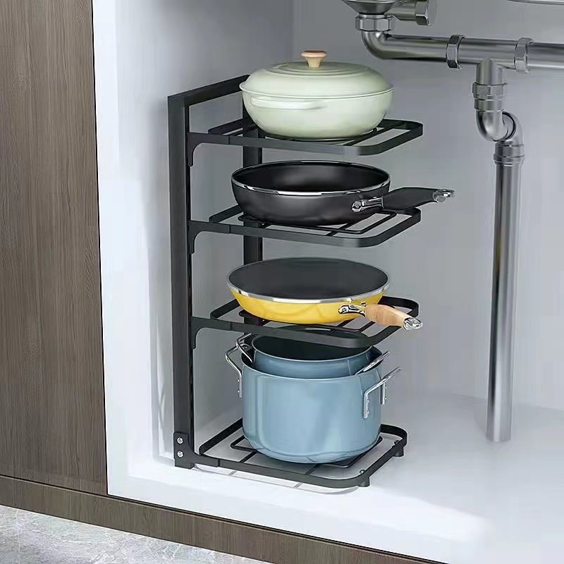 4 Layer Pot  Storage Rack