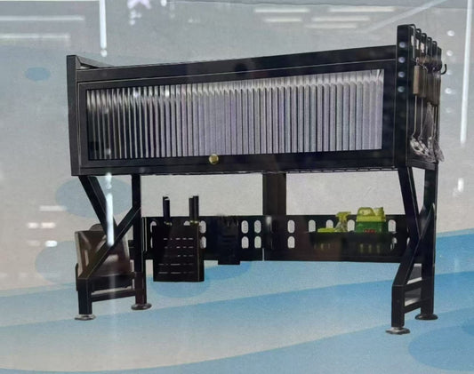 Single Over the Sink with Glass Acrylic Cover