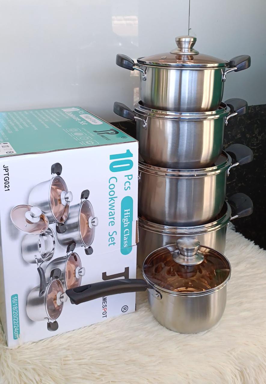 JP 10pcs stainless sufuria 💫