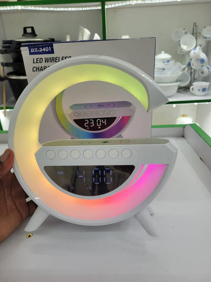 Big G Smart Night Light | Bluetooth Speaker | Clock & Alarm