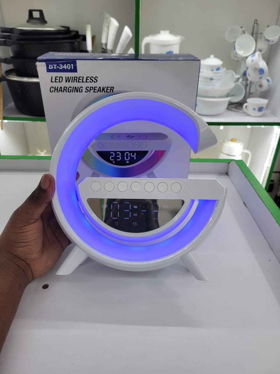 Big G Smart Night Light | Bluetooth Speaker | Clock & Alarm