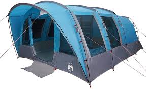 Tunnel Family tent - 10-13 persons..3 in 1 partitioned tents - 260*200 CM