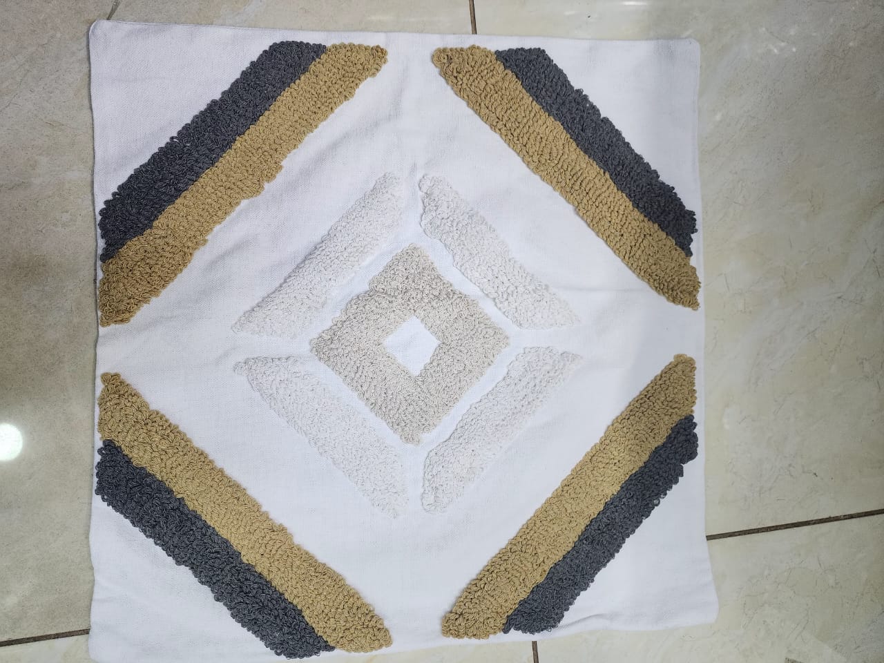 Boho throw pillow covers with tassels -45*45cm