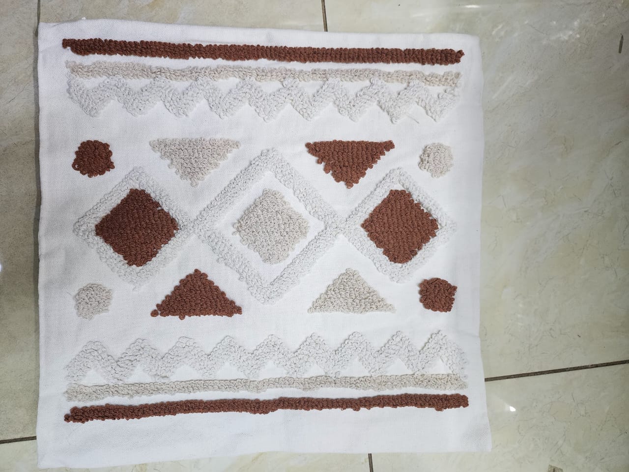 Boho throw pillow covers with tassels -45*45cm