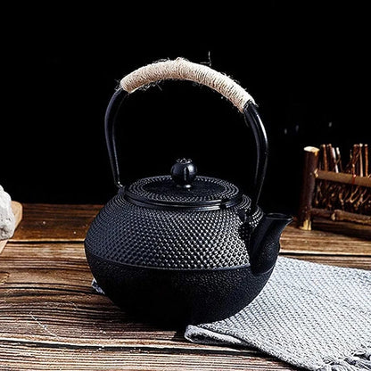 Japanese Style Cast Iron Teapot with Infuser
